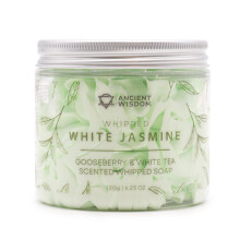 (Gooseberry & White Tea) Scented Whipped Cream Soap Luxurious Body Wash 120g