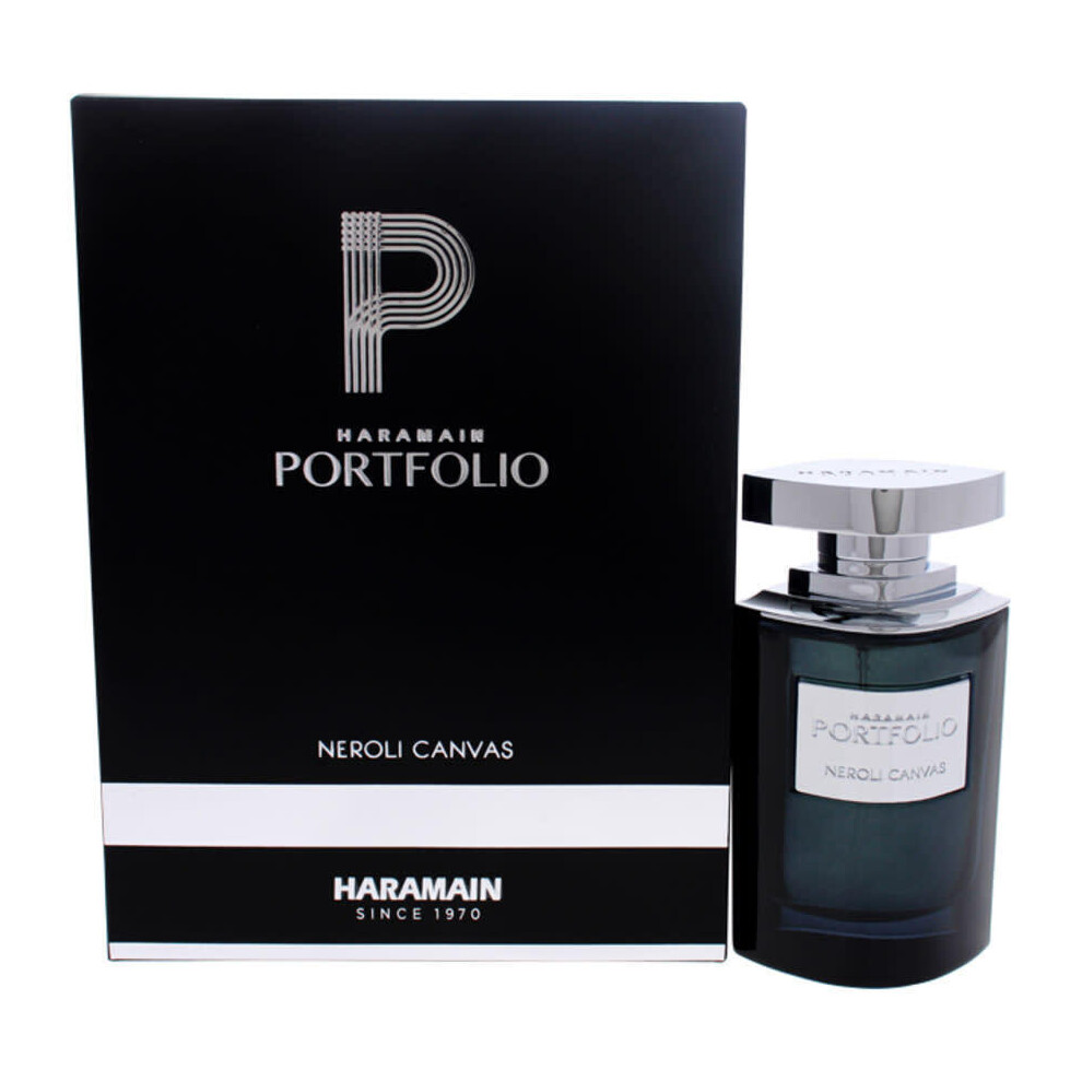 Al Haramain  Portfolio Neroli Canvas men Eau De Parfum Spray 2.5 oz