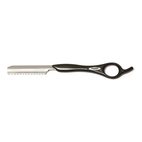Feather Messer schwarz