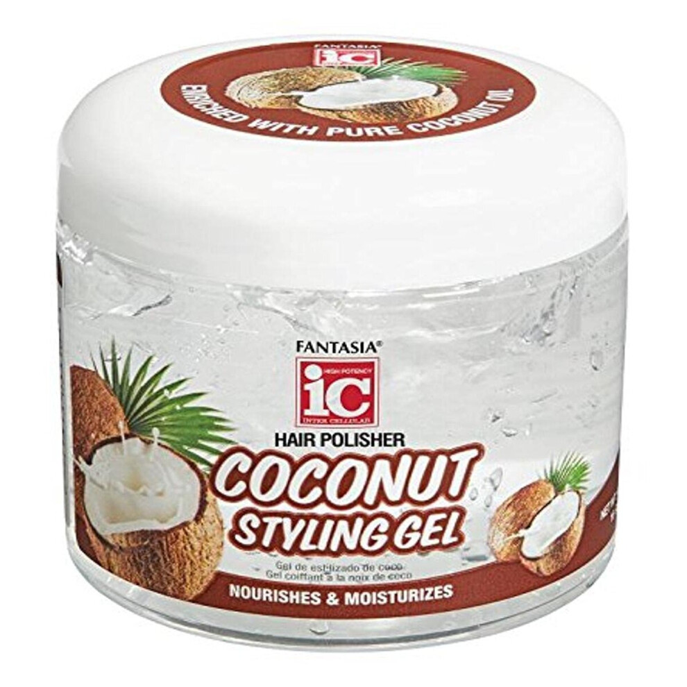 Fantasia IC Coconut Styling Gel 16oz