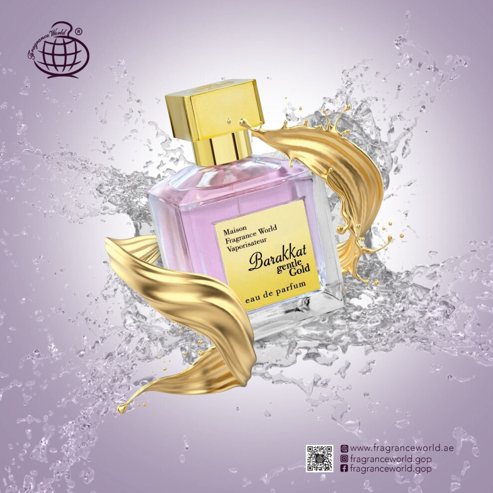 Barakkat Gentle Gold 100ml Edp By Fragrance World