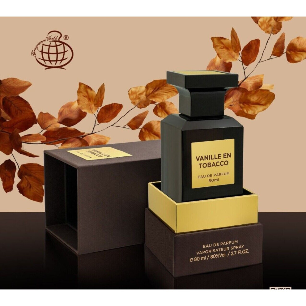 Vanille en Tobacco EDP Perfume by Fragrance World U.A.E