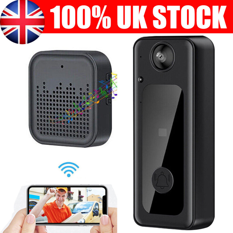 Wireless Video Doorbell Camera WiFi Real-time Intercom Doorbell Ring