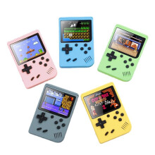 (Grey) 3.0 Inch Handheld Game Console Built-in 500 Game Children Toy