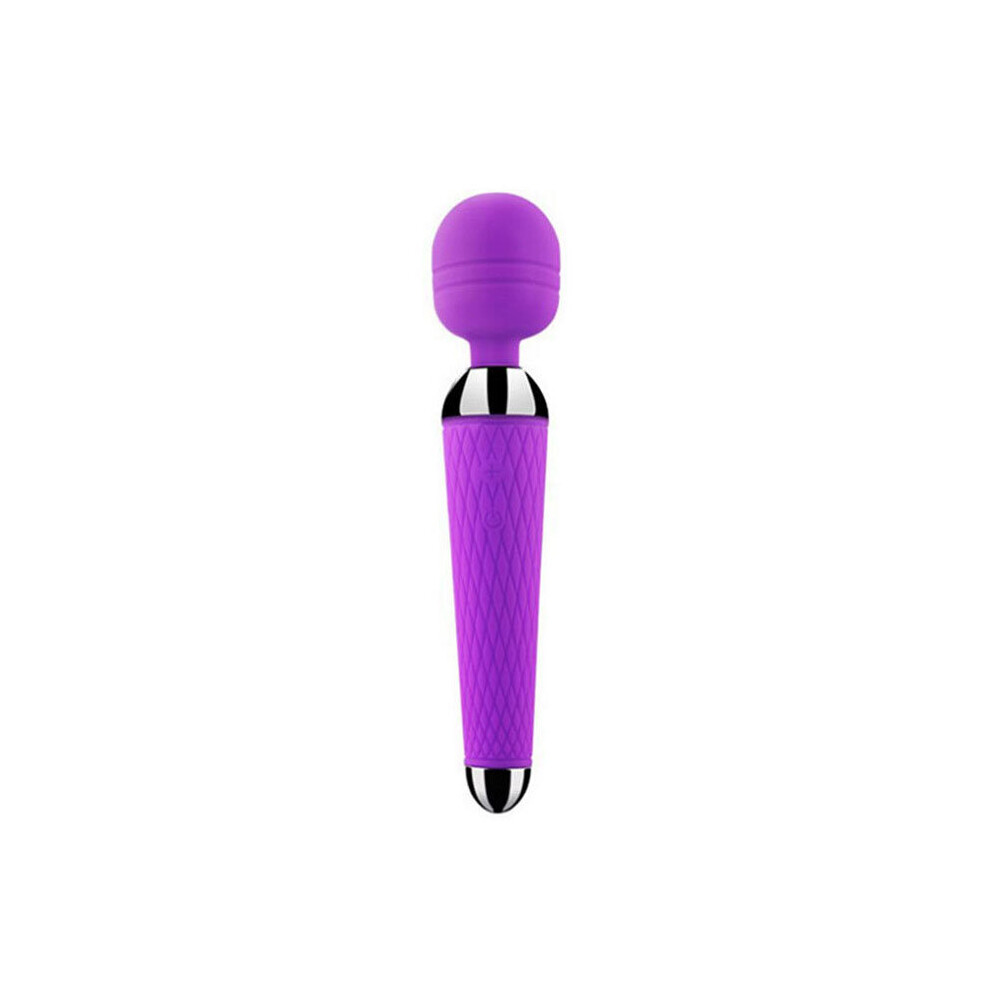 (Purple, Eno) Vibrator Personal Womens Wand Female Massager Multi Speed Neck Massage Body