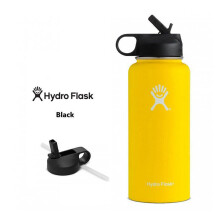 (Sunflower, 40oz) Water Bottle | Straw Lid | Outdoor Portable Insulated Cup