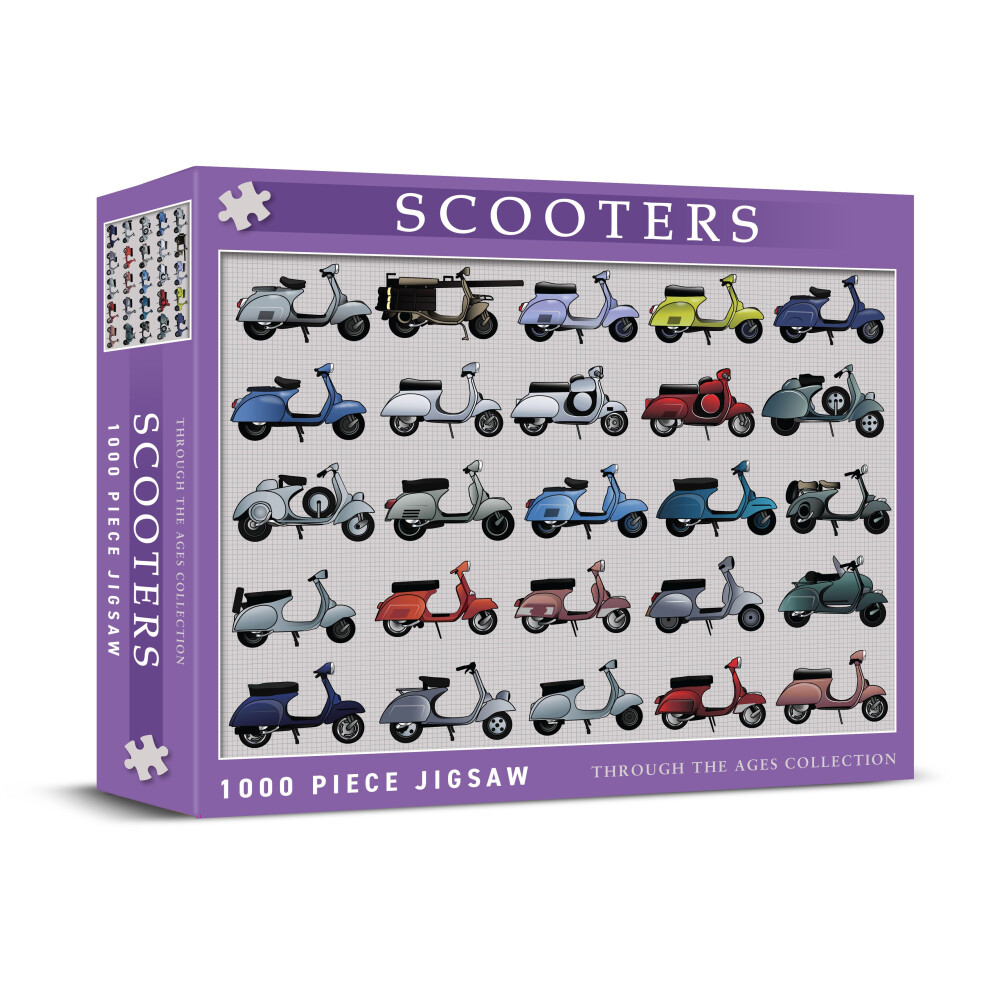 Coach House Partners Scooters 1000 Piece Jigsaw