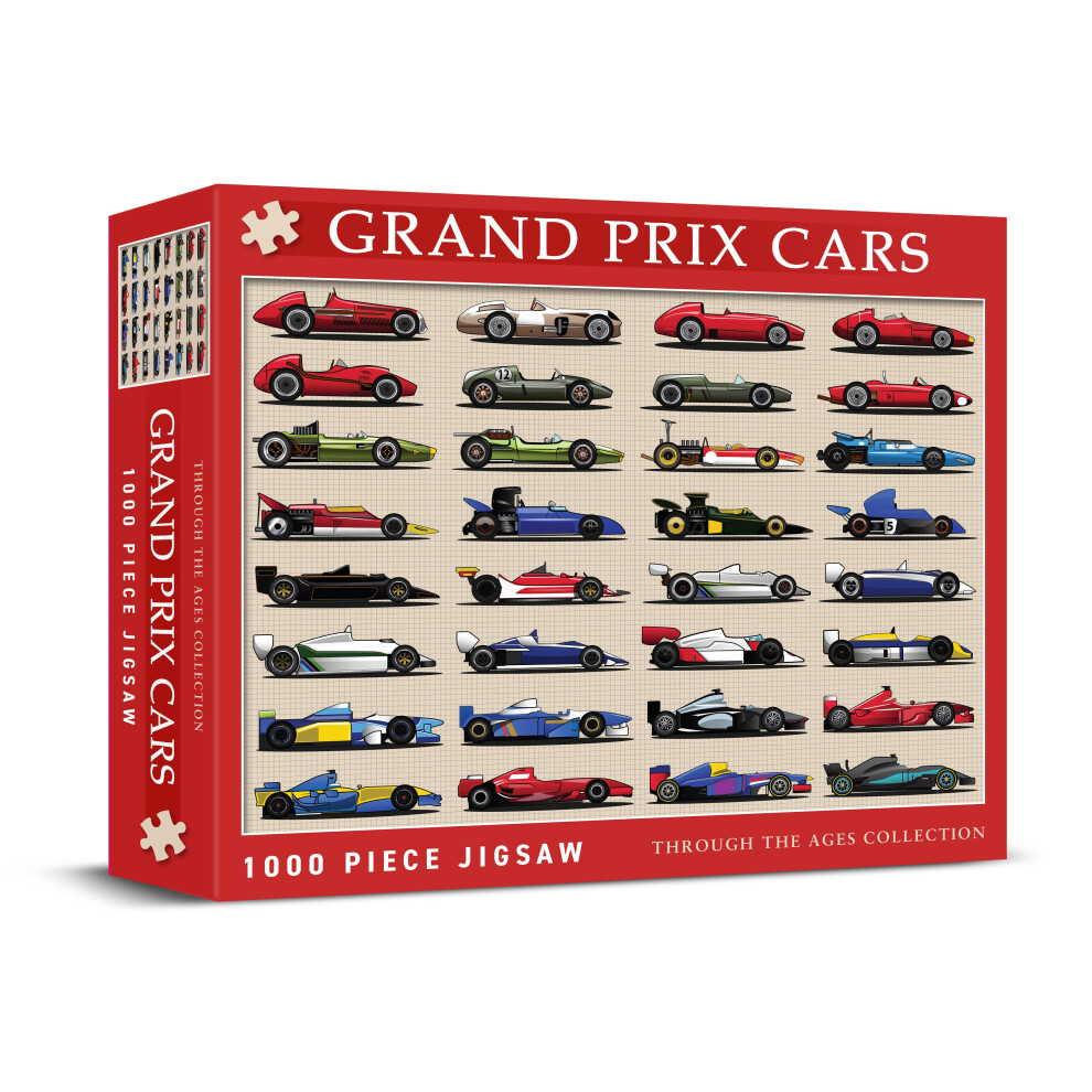 Grand Prix Racing Cars 1000 Piece Jigsaw