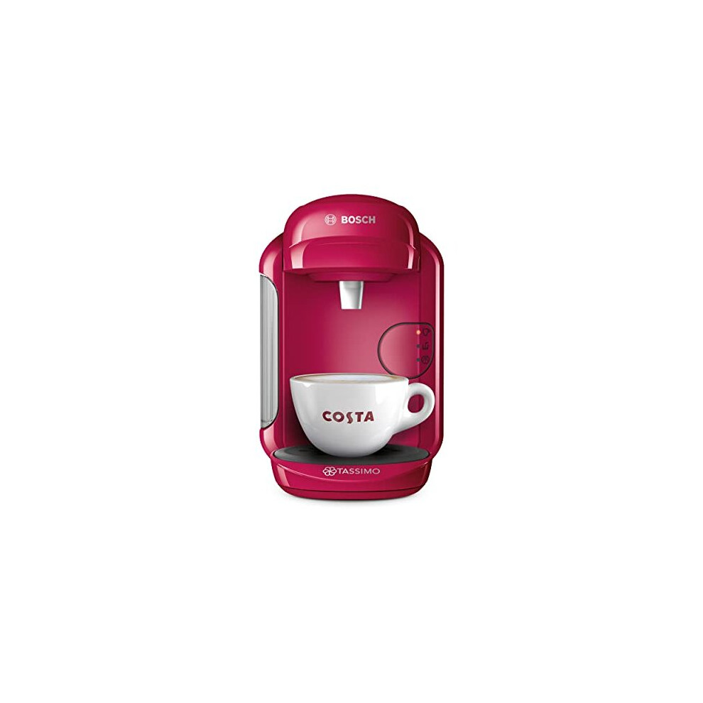 Tassimo by Bosch Vivy 2 TAS1401GB Coffee Machine, 1300 Watt, 0.7 Litre - Pink