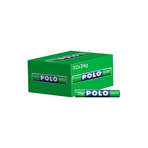 Nestle Polo Original Mints Tubes, 32 x 34 g