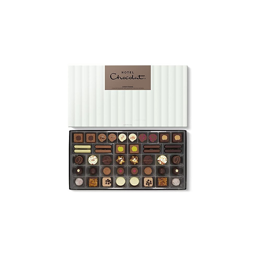 Hotel Chocolat Everything Luxe 525G: 40 Pralines, Caramels & Alcohol Truffles (Champagne Truffle, Eton Mess) – Engaged Ethics