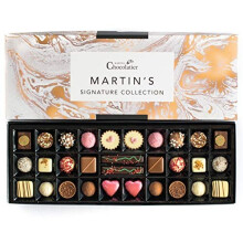 Martin's Chocolatier Signature Collection | Luxury Handmade Chocolate Box | 30 Belgian Chocolates, 15 Assorted Flavours