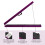 7FT 2.1M Folding Gymnastic Balance Beam Kids Training Beam Carrying 3