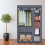 67" Portable Clothes Closet Wardrobe with Non-woven Fabric 2