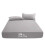 (Double Bed Sheets) Deep Fitted Sheets 25cm Poly Cotton Grey Bedsheet 2