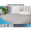 (Single Bed Sheets) Deep Fitted Sheets 25cm Poly Cotton Grey Bedsheet 5
