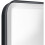 Fundin Plastic Mirror Cabinet, Beveled Edge Mirror Door with Round 3
