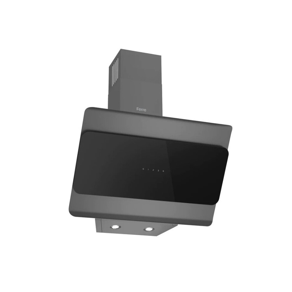 Ferre LYTCH-BL 60cm Cooker Hood - Kitchen Extractor Fan -Platinum Grey