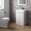 Artis Flat Pack Gloss White Free Standing Vanity Unit & Basin - Doors 500mm 8