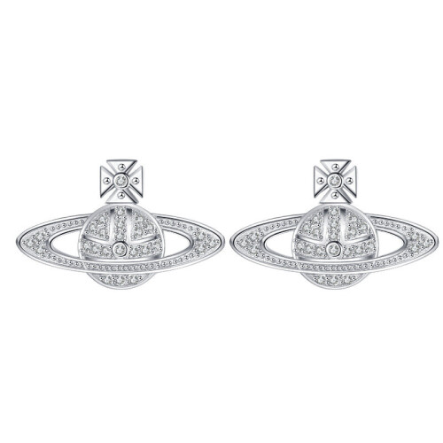 Saturn earrings  mini bas relief earrings