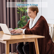 (Double Sherpa Blankets, Coffee -Sherpa Blanket) Sherpa Fleece Blankets Reversible Plush Throw Soft Warm Luxurious Double Layer Sofa Bed Blanket