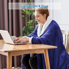 (King Sherpa Blankets, Navy Blue -Sherpa Blanket) Sherpa Fleece Blankets Reversible Plush Throw Soft Warm Luxurious Double Layer Sofa Bed Blanket