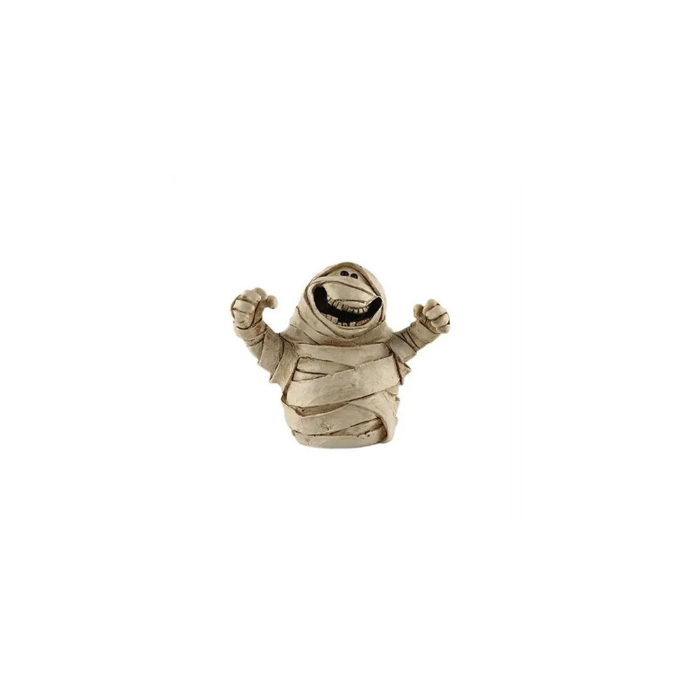 (Mummy) Halloween Ornament Gothic Ghost Mummy Candle Resin Figurine Statue Decorations