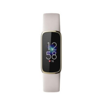 Smartwatch Fitbit Luxe dial gold 38mm strap silicone fitness bracelet