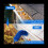Gutter Cleaning Brush Roofing Tool with Telescopic pole 8.2Ft, blue 3