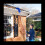 Gutter Cleaning Brush Roofing Tool with Telescopic pole 8.2Ft, blue 5