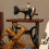 Vintage Iron Sewing Machine Model Clothing Shop Window Crafts 5