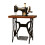 Vintage Iron Sewing Machine Model Clothing Shop Window Crafts 1