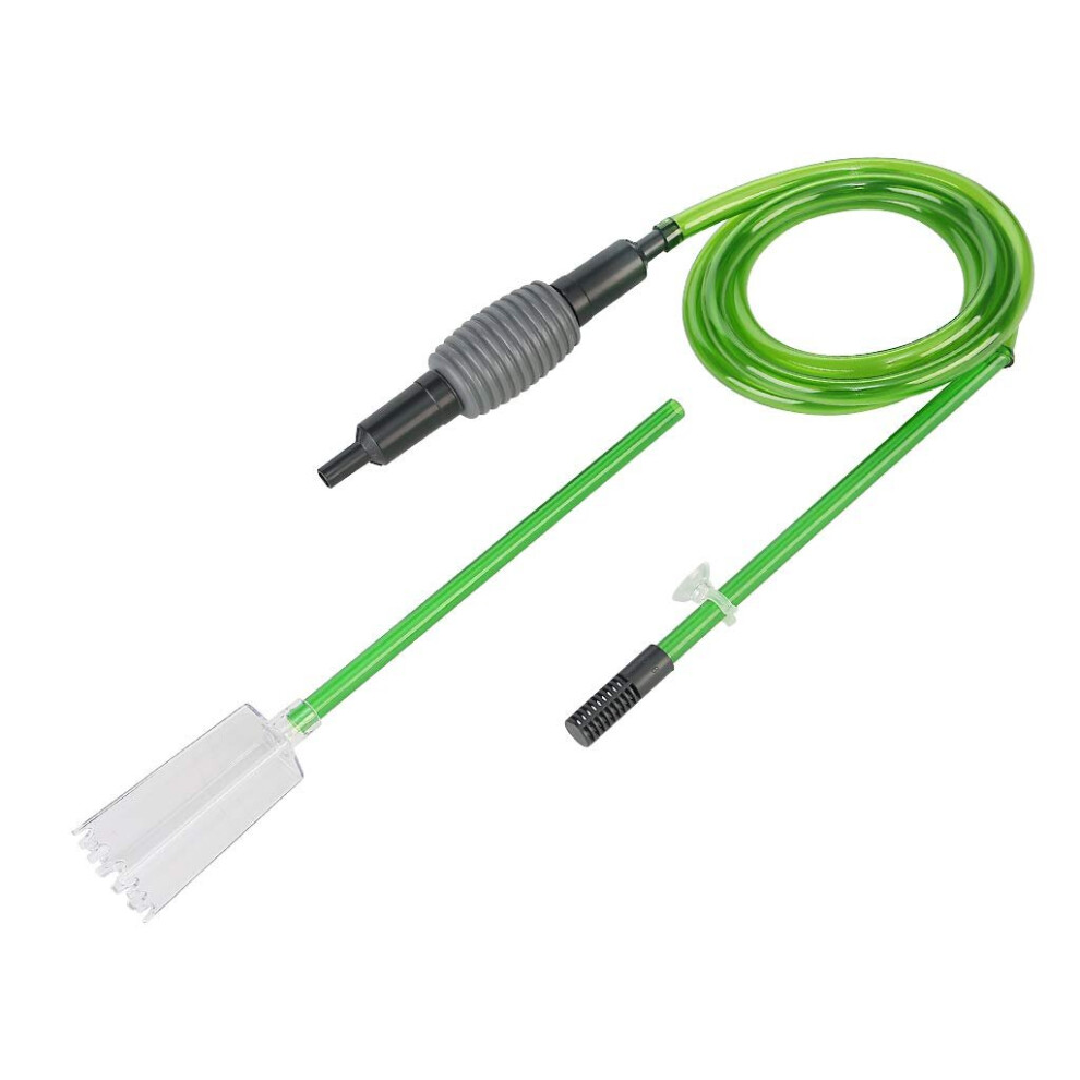Fish Tank Water Changer Vacuum Siphon Kit, 3 in 1 Aquarium Siphon Gravel Cleaner Pump Sand Cleaner Kit