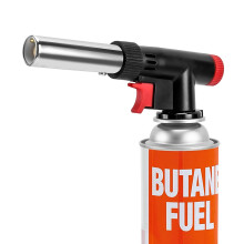 Kitchen Torches, Refillable Butane Kitchen Torch, Adjustable Flame Lighter, for BBQ, Desserts, Cooking, Camping, Welding(Butane Not Included)