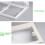 Waterproof Double Socket Cover, 86 Type Switch Bathroom Water Resistant Protective Box Wall Mount Plug Cover 5