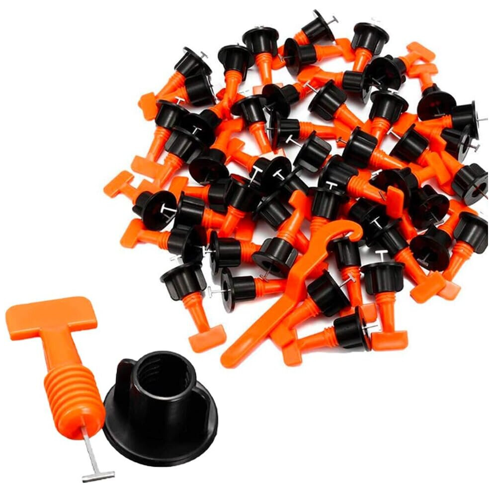 Yadong Tile Leveling System 100Pcs Pack Reusable Tile Levelers Spacers