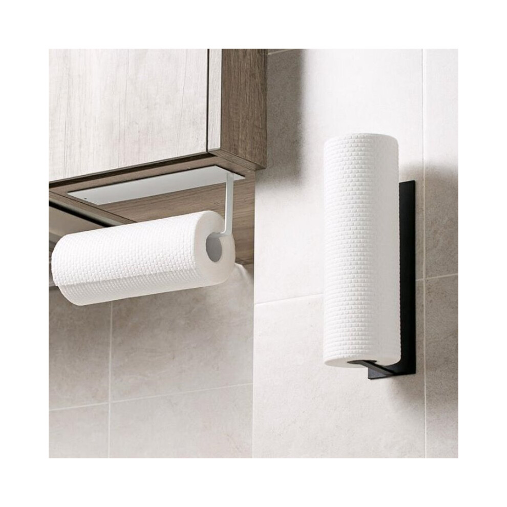 Self Adhesive Paper Towel Holders Roll Paper Towel Holders Wall Mounted Kitchen Roll Holder for Kitchen Cabinet or Bathroom