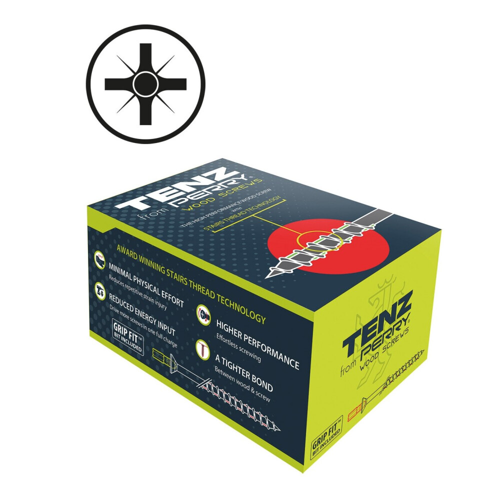 Wood Screws Grip Fit Pozi Drive Yellow Passivated 6.0 x 70mm Qty 100-image-OPC-PCBR5VQ-NEW