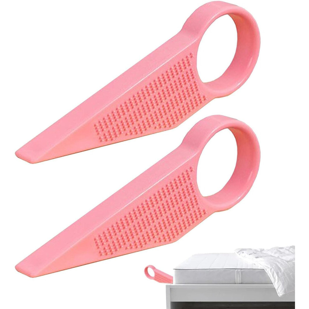 Yadong Mattress Lifter - 2 Pack Bed Making And Mattress Lifting Tool With Ergonomic Handle, Mattress Wedge Lifter