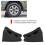 Wheel Chocks, Car Tyre Stopper, Car Tyre Block Car Anti-slip Block Rubber Car Tyre Slip Stopper Wheel Alignment Block(2Pcs) 3