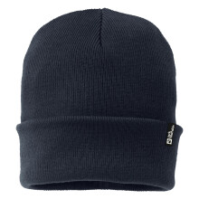Jack Wolfskin Unisex Rib Knit Acrylic One Size Simple Winter Beanie Hat