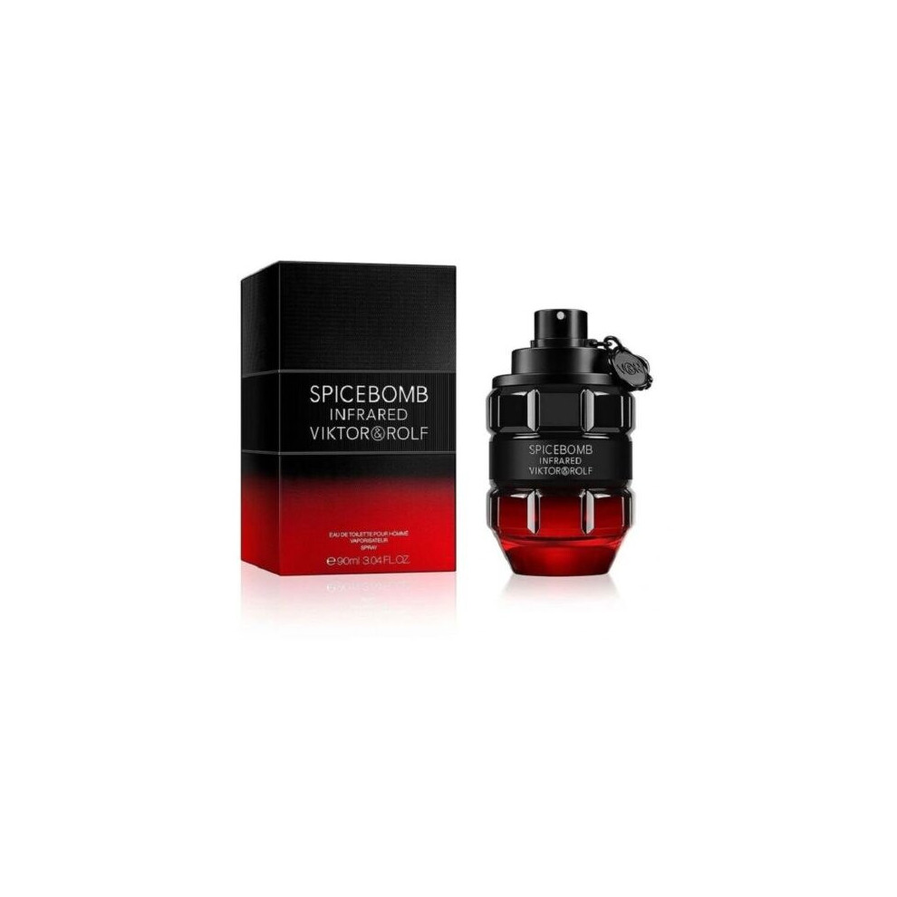 Viktor & Rolf  Spicebomb Infrared Eau De Toilette Spray 3 oz men