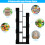 Costway 8 Tier Bookshelf Standing Storage Display Bookcase Shelving Organizer 5