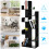 Costway 8 Tier Bookshelf Standing Storage Display Bookcase Shelving Organizer 3