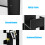 Costway 8 Tier Bookshelf Standing Storage Display Bookcase Shelving Organizer 4