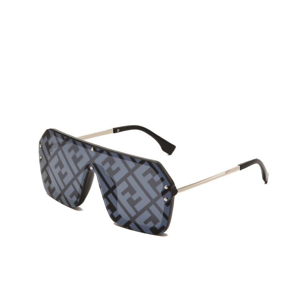 (1) Large Frame Trend Letter Sunglasses Men And Women