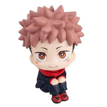(Yuji Itadori ) Q Jujutsu Version Kaisen Yuji Itadori Gojo Satoru Figure Model Toy Car Decor