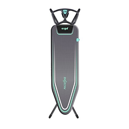 Minky Minky Ergo Mint Prozone Ironing Board, Black, 122 x 38cm [Amazon Exclusive]