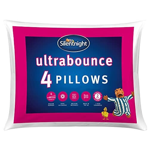 Silentnight Silentnight Ultrabounce Pillow - 4 Pack