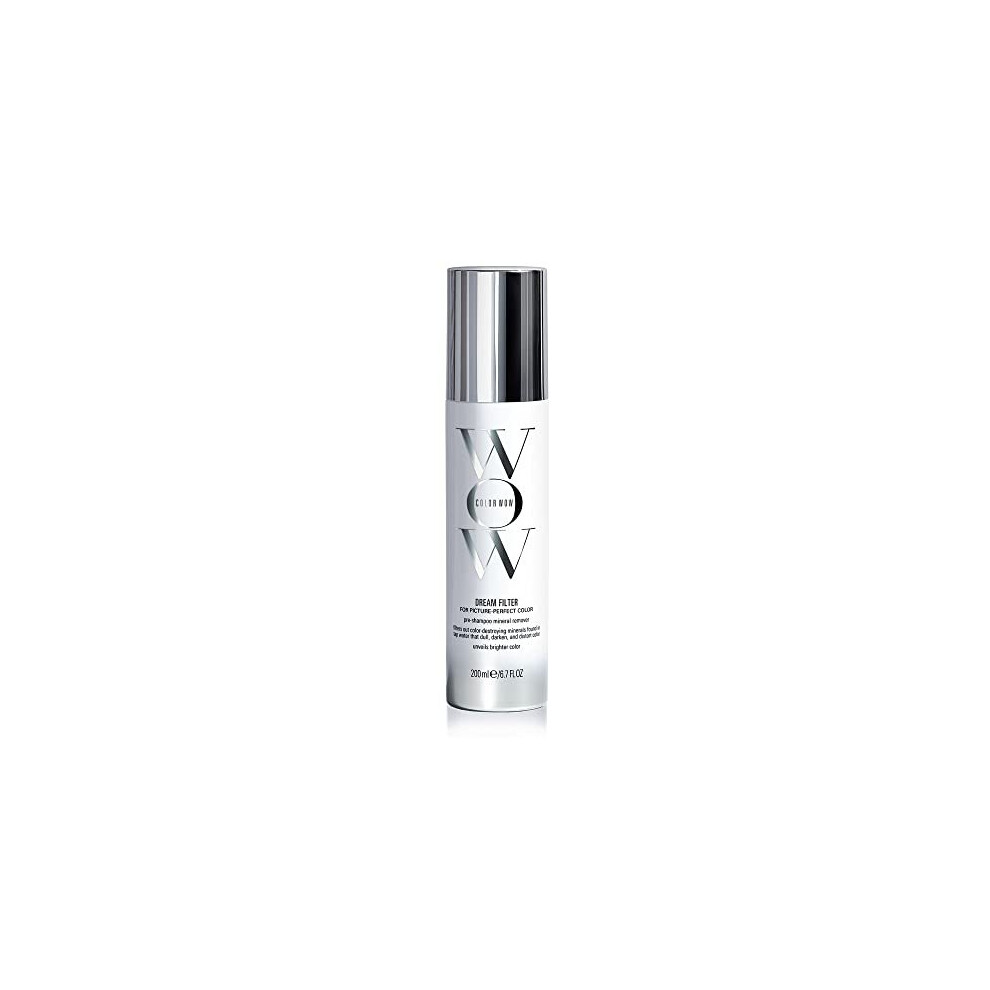 Color WOW Dream Filter Pre-Shampoo Mineral Remover | Gentle Non-Stripping Formula | Brightens Hair Color & Removes Build-Up